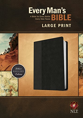 Every Man's Bible NLT, Large Print, TuTone [L