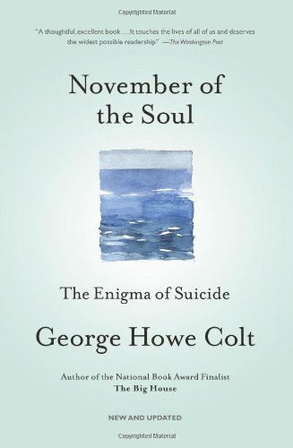 November of the Soul The Enigma of Suicide [Paperback]