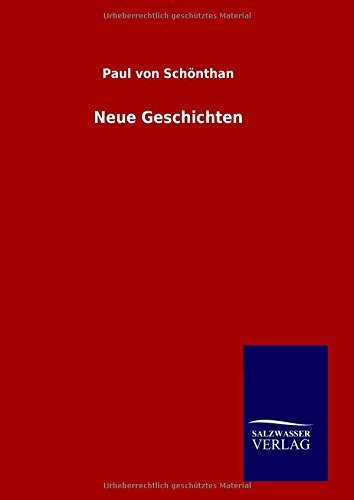 Neue Geschichten (german Edition) [Hardcover]