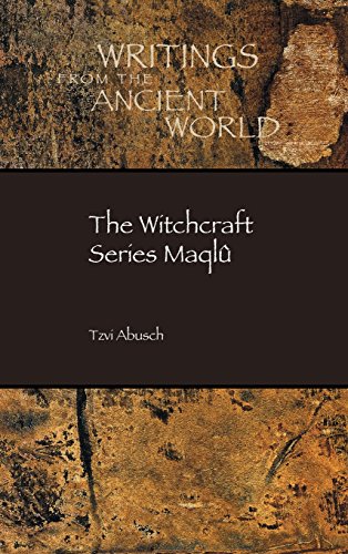 The Witchcraft Series Maql (ritings From The Ancient World) [Hardcover]