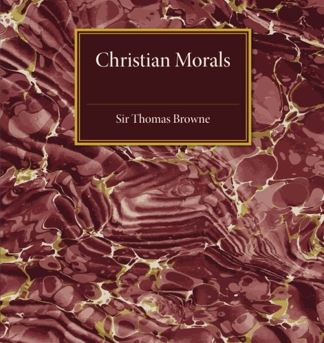 Christian Morals [Paperback]