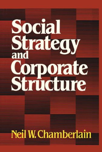 Social Strategy & Corporate Structure [Paperback]