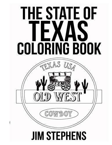 The State Of Texas Coloring Book [Paperback]