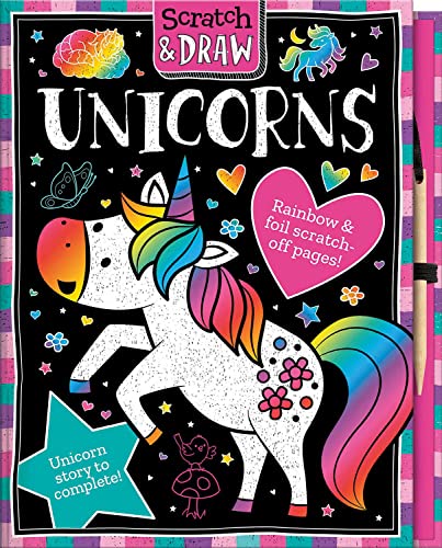 Scratch and Draw Unicorns [Hardcover]