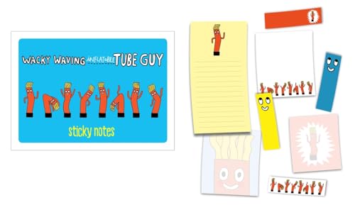 Wacky Waving Inflatable Tube Guy Sticky Notes: 488 Notes to Stick and Share [Novelty book]