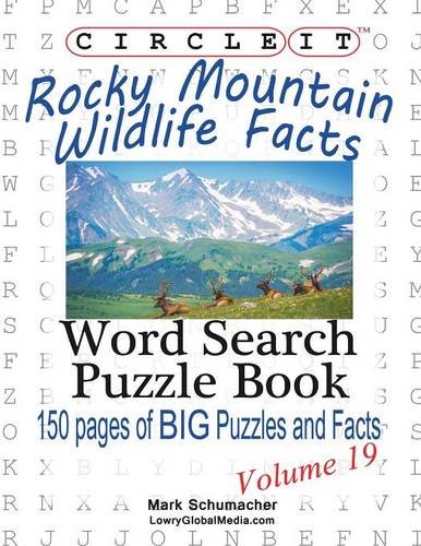 Circle It, Rocky Mountain Wildlife Facts, Word Search, Puzzle Book [Paperback]