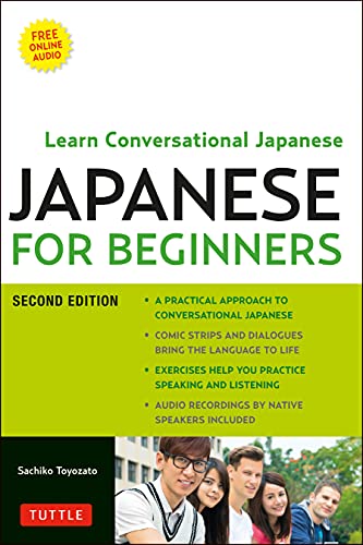 Japanese for Beginners: Learning Conversational Japanese - Second Edition (Inclu [Paperback]