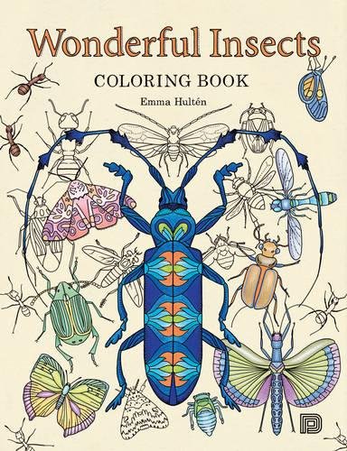 Wonderful Insects Coloring Book [Paperback]