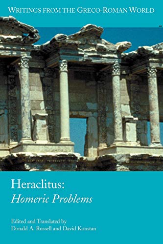 Heraclitus Homeric Problems (ritings From The Greco-Roman World) [Paperback]