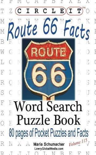 Circle It, U.S. Route 66 Facts, Word Search, Puzzle Book [Paperback]