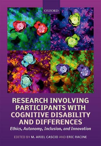 Research Involving Participants with Cognitive Disability and Differences: Ethic [Hardcover]