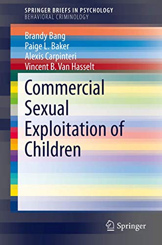 Commercial Sexual Exploitation of Children [Paperback]