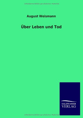 ?ber Leben und Tod [Paperback]