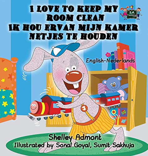 I Love To Keep My Room Clean English Dutch Bilingual Edition (dutch Edition) [Hardcover]