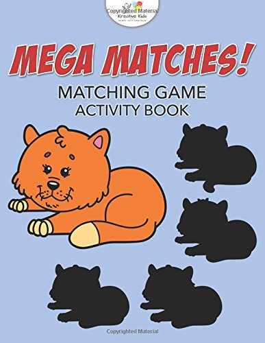 Mega Matches Matching Game Activity Book [Paperback]