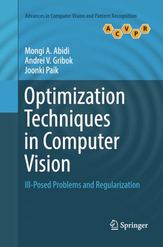 Optimization Techniques in Computer Vision: I