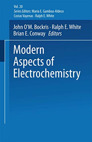 Modern Aspects of Electrochemistry No. 20 [Paperback]