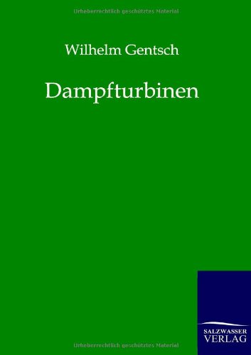 Dampfturbinen (german Edition) [Paperback]