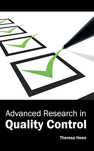 Advanced Research In Quality Control [Hardcover]