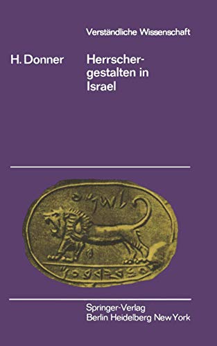 Herrschergestalten in Israel [Paperback]