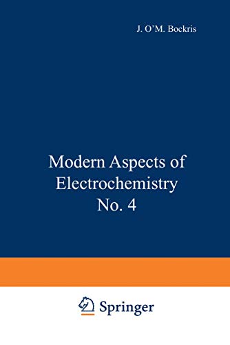 Modern Aspects of Electrochemistry No. 4 [Paperback]