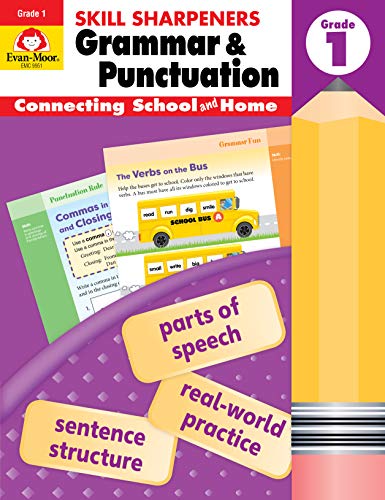 Skill Sharpeners Grammar and Punctuation, Grade 1 [Paperback]