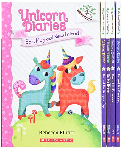 Unicorn Diaries, Books 1-5: A Branches Box Se