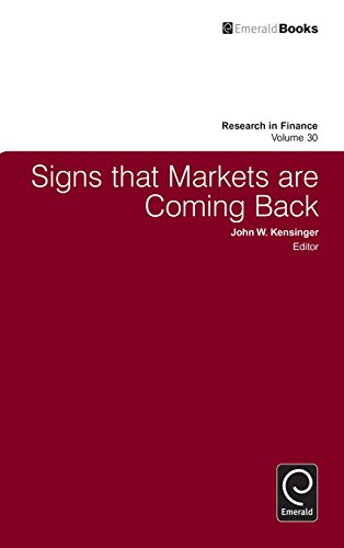 Signs That Markets Are Coming Back (research In Finance) [Hardcover]