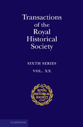 Transactions of the Royal Historical Society Volume 20 [Hardcover]