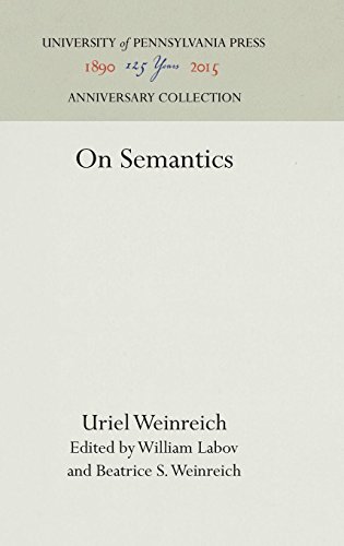 On Semantics [Hardcover]