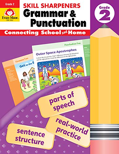 Skill Sharpeners Grammar and Punctuation, Grade 2 [Paperback]