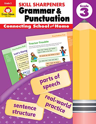 Skill Sharpeners Grammar and Punctuation, Grade 3 [Paperback]