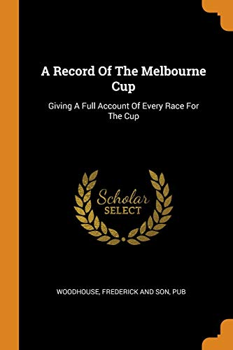 Record Of The Melbourne Cup