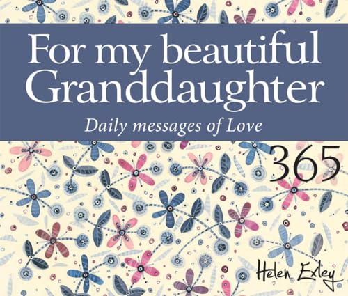 For My Beautiful Granddaughter: Daily Messages of Love [Spiral bound]