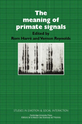 The Meaning of Primate Signals [Paperback]