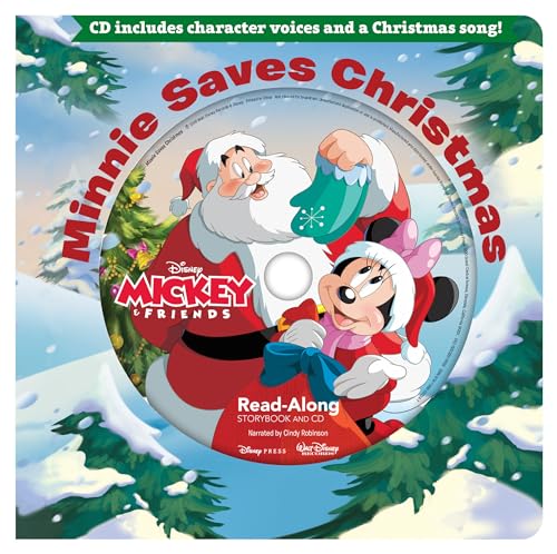 Minnie Saves Christmas ReadAlong Storybook & CD [Board book]