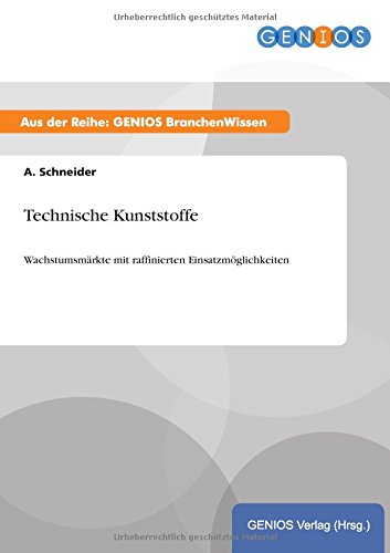 Technische Kunststoffe (german Edition) [Paperback]