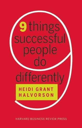 Nine Things Successful People Do Differently [Hardcover]