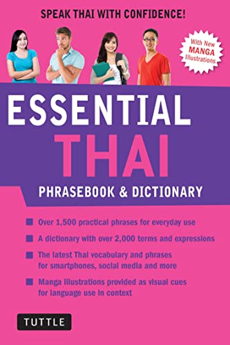 Essential Thai Phrasebook & Dictionary Speak Thai ith Confidence (Revised [Paperback]