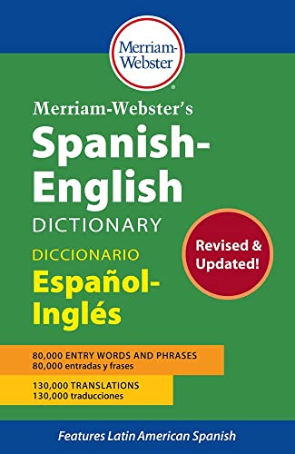 Merriam Websters Spanish English Diction [MASS MARKET         ]