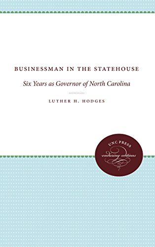 Businessman In The Statehouse Six Years As Governor Of North Carolina (enduring [Paperback]