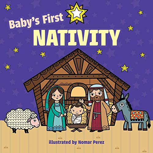 Babys First Nativity [Board book]