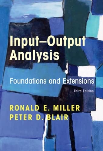 Input-Output Analysis Foundations and Extensions [Paperback]