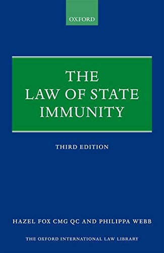 The La of State Immunity [Hardcover]