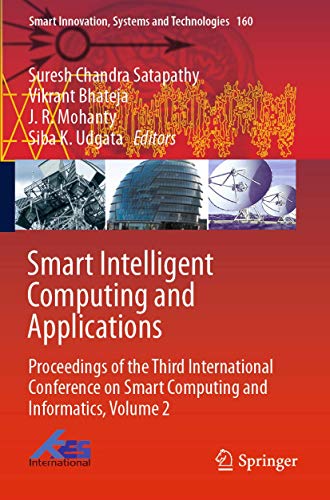 Smart Intelligent Computing and Applications Proceedings of the Third Internati [Paperback]