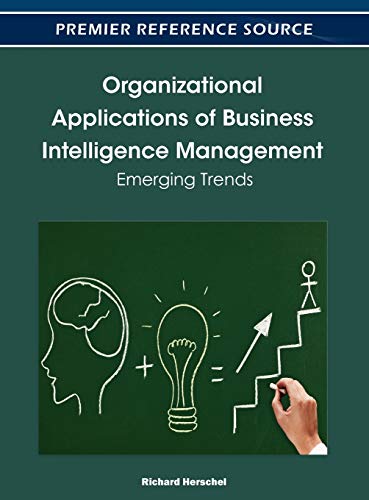 Organizational Applicatiosn of Business Intelligence Management Emerging Trends [Hardcover]