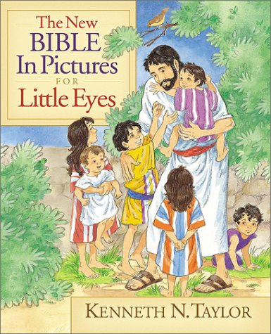 The New Bible In Pictures For Little Eyes [Hardcover]