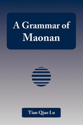 Grammar of Maonan [Paperback]