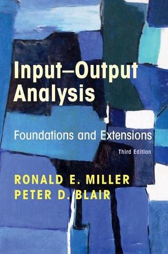 Input-Output Analysis Foundations and Extensions [Hardcover]