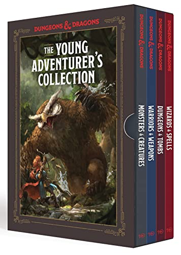 The Young Adventurer's Collection [Dungeons & Dragons 4-Book Boxed Set]: Mon [Paperback]